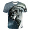 T-Shirt Loup Neige